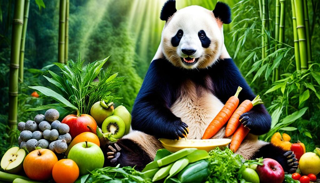 Diet dan Makanan Panda Raksasa